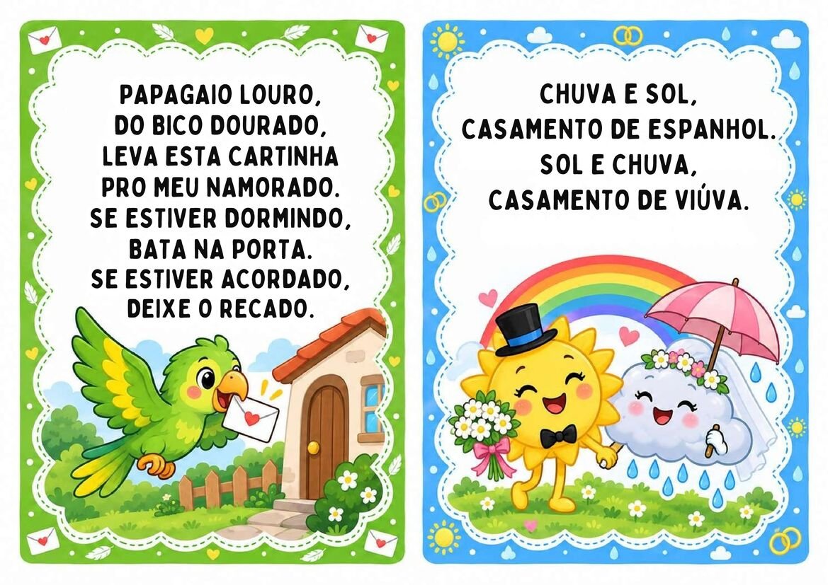 Parlendas para Imprimir conteúdo didático página 12